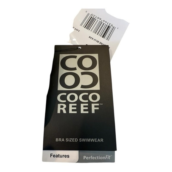 Coco Reef Elevate Bra Sized Shirred Underwire Bikini Top Royal Palm
Style U43461 - Picture 6 of 16